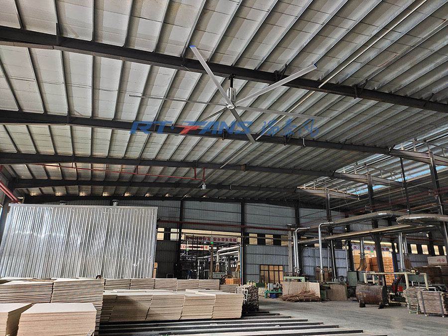 工業(yè)大風(fēng)扇,車(chē)間通風(fēng)降溫,工業(yè)大吊扇