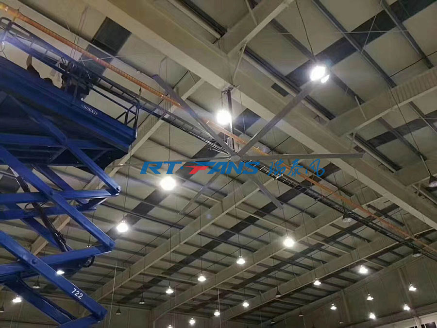 工業(yè)大風(fēng)扇,車(chē)間通風(fēng)降溫,工業(yè)大吊扇